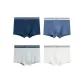 4 Pack (Navy Blue+Blue+Gray+White)
