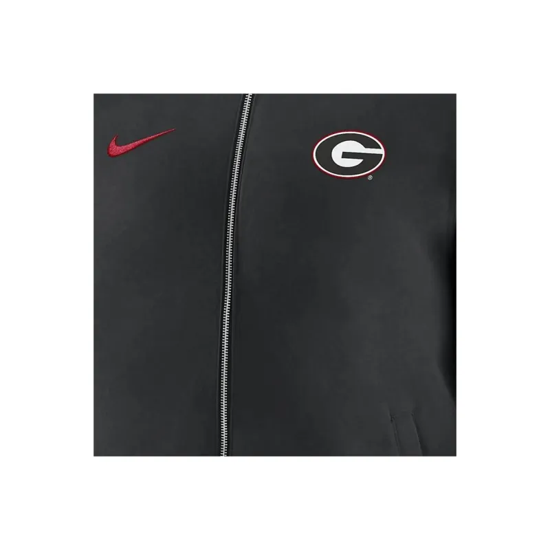Nike Georgia Bulldogs Sideline Men's Nike College Full-Zip Bomber Jacket-2