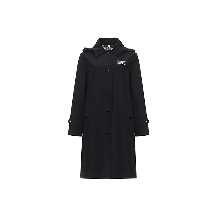 Burberry Jackets Coats Women's Black-0