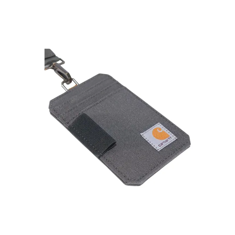 Carhartt Nylon Card Holder Unisex Gray-1