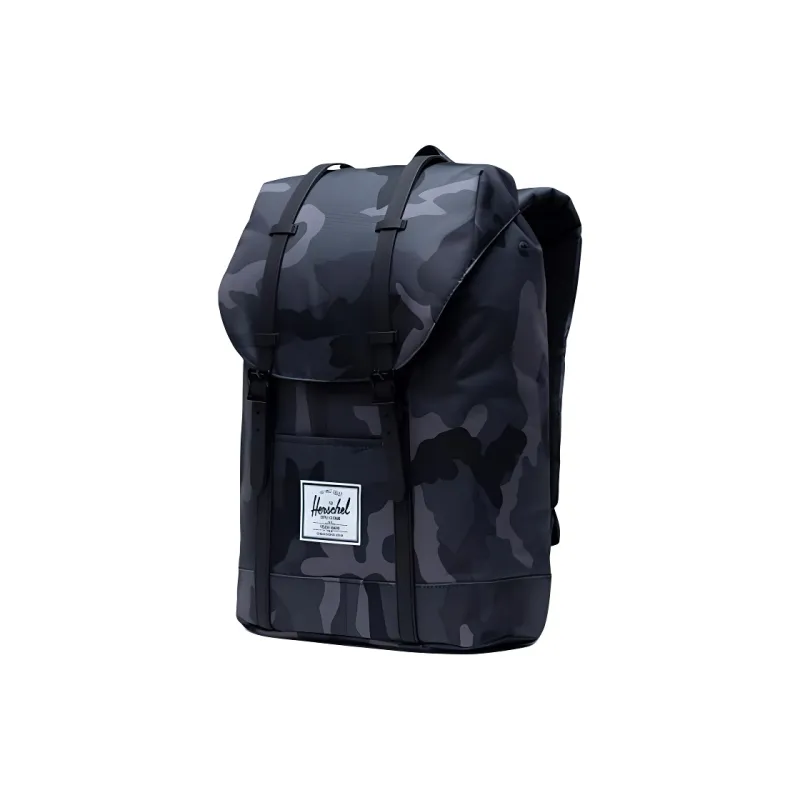 Herschel Polyester Backpack Regular Unisex Camouflage Blue-2