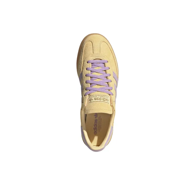 Adidas Originals HANDBALL SPEZIAL Abrasion Resistant Low Top Skateboard Shoes Women's Light Orange Yellow-3