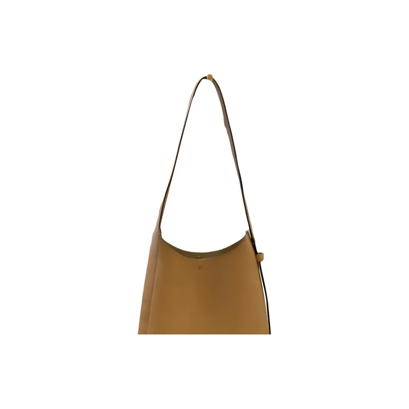 TORY BURCH Romy Cow Leather Shoulder Bag Trumpets Women's Tiramisu-1