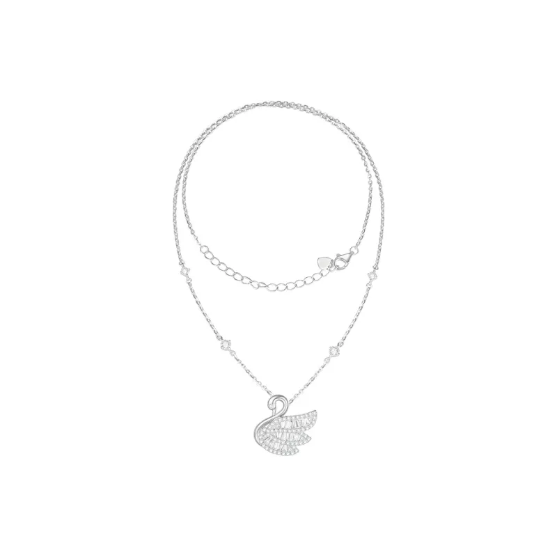 CHOW TAI SENG S925 Silver Necklaces Women's-6