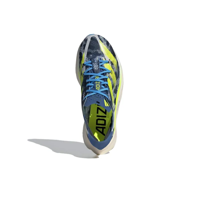 Adidas Adizero Adios Pro 3 Crystal White Lucid Lemon Blue Burst Women's-4