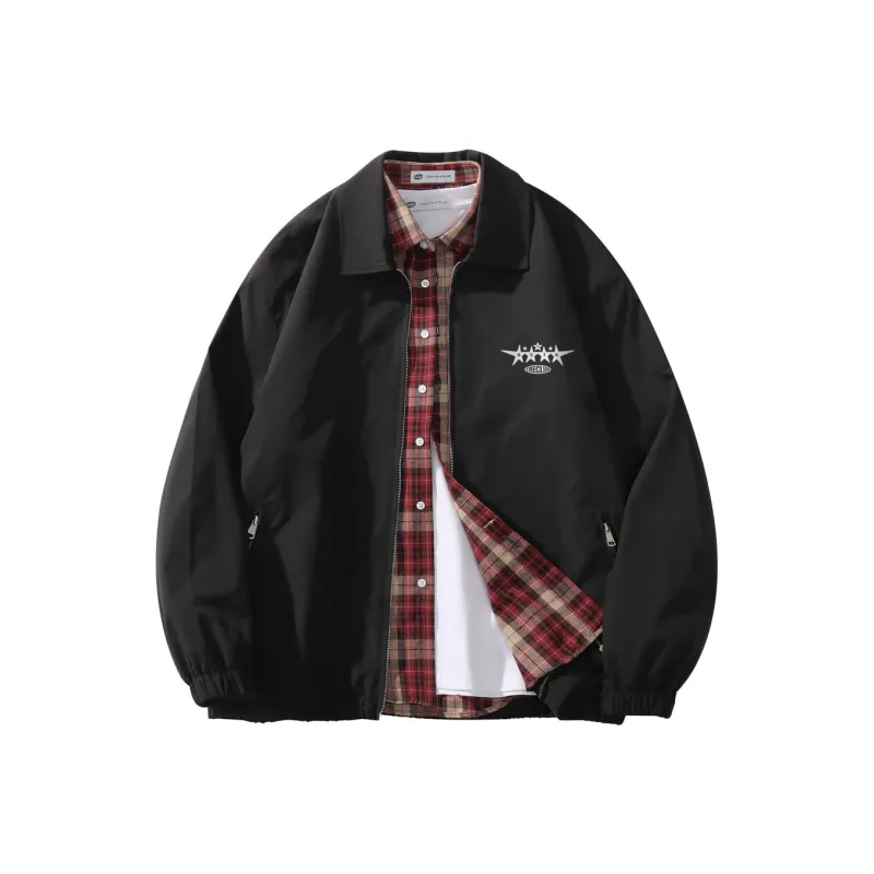 Tre Club Jackets Coats Unisex Burgundy-3