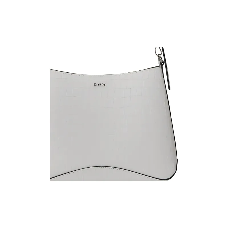 ORYANY Leather Crossbody Bag, Shoulder Bag Women's Ecru-4