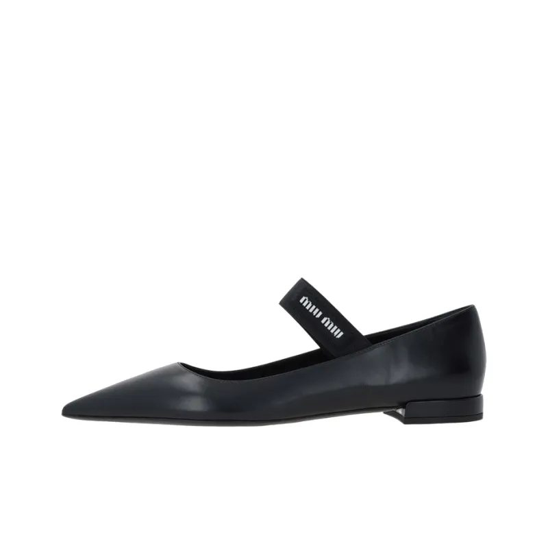 MIU MIU Casual Single Shoes Women's Black-0