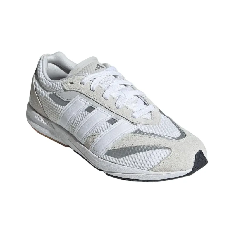 Adidas LIGHTBLAZE Abrasion Resistant Low Top Casual Running Shoes Women's Gray White-2