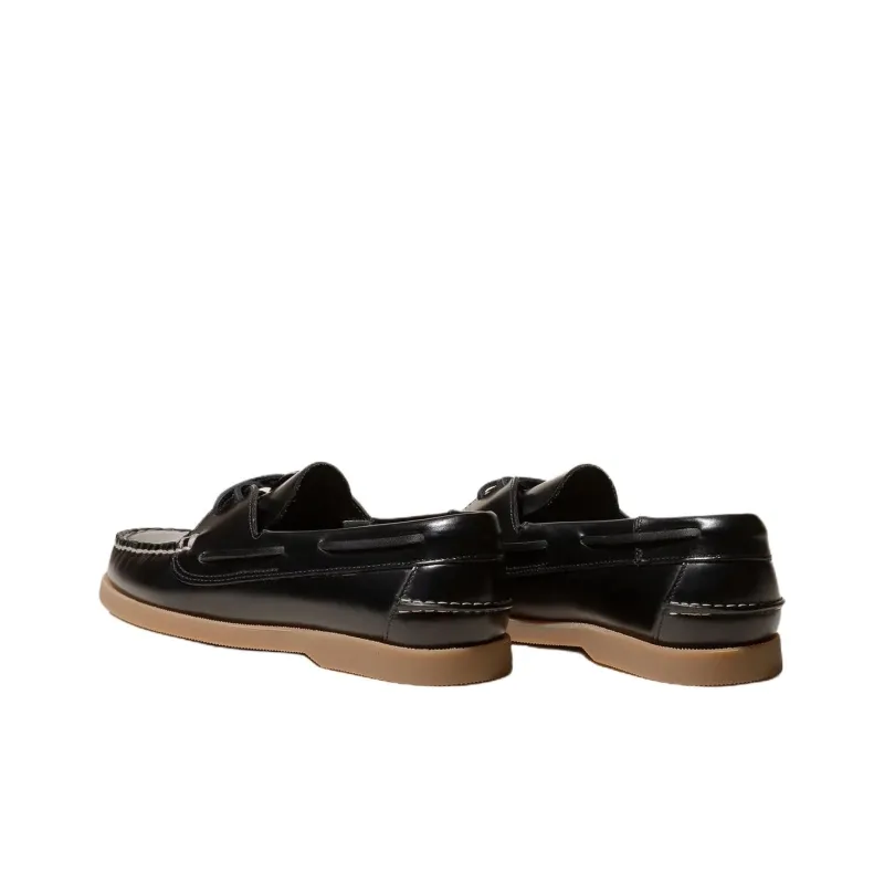 Hereu Saler Nautic Casual Single Shoes Women's Black-1