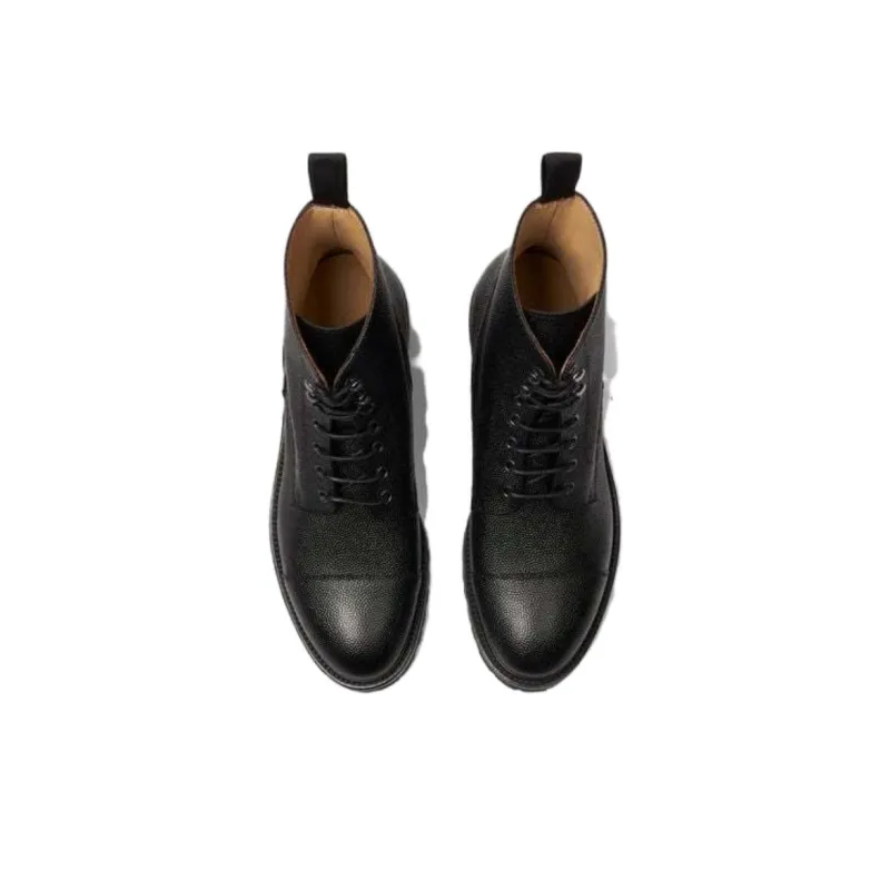 SCAROSSO Jackie Ankle Length Lace Up Boots-3
