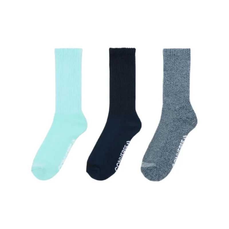 Converse Knee High Socks Women's 3 Pack-0