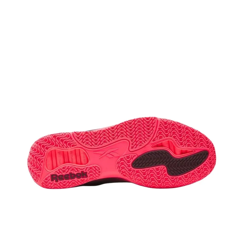 Angel Reese x Reebok Engine A Abrasion Resistant Low Top Basketball Shoes Unisex Black Pink-4