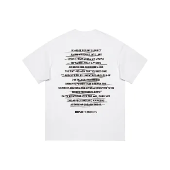 Bosieagender Short Sleeved T Shirts Unisex