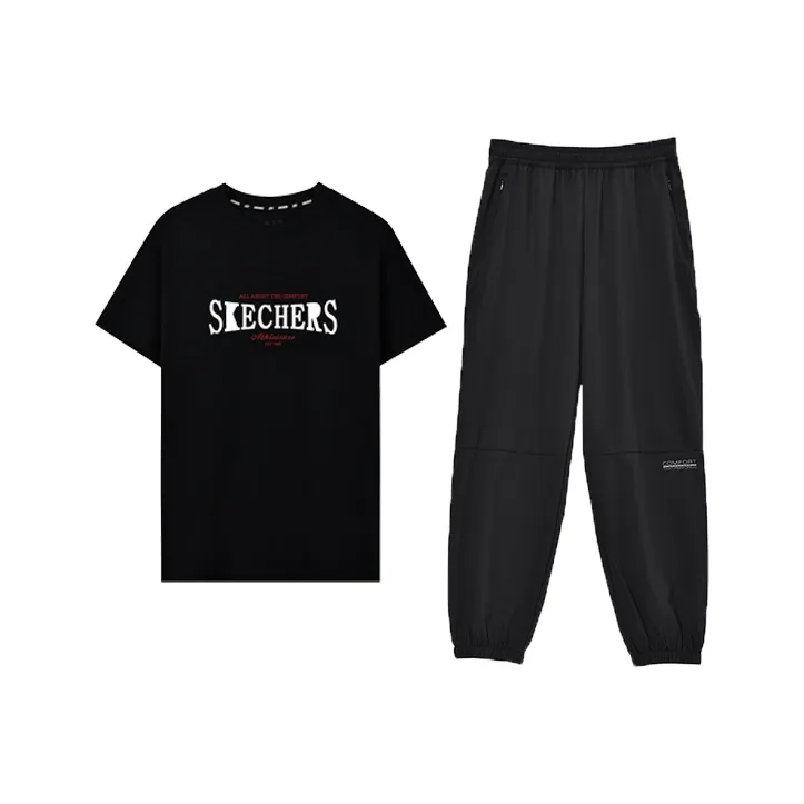 Skechers Sports League Collection Basic Activity Collection Casual Suit Women's-0