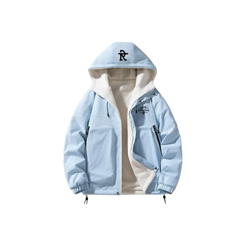 ROBINHOOD Jackets Coats Unisex Light Purple-8