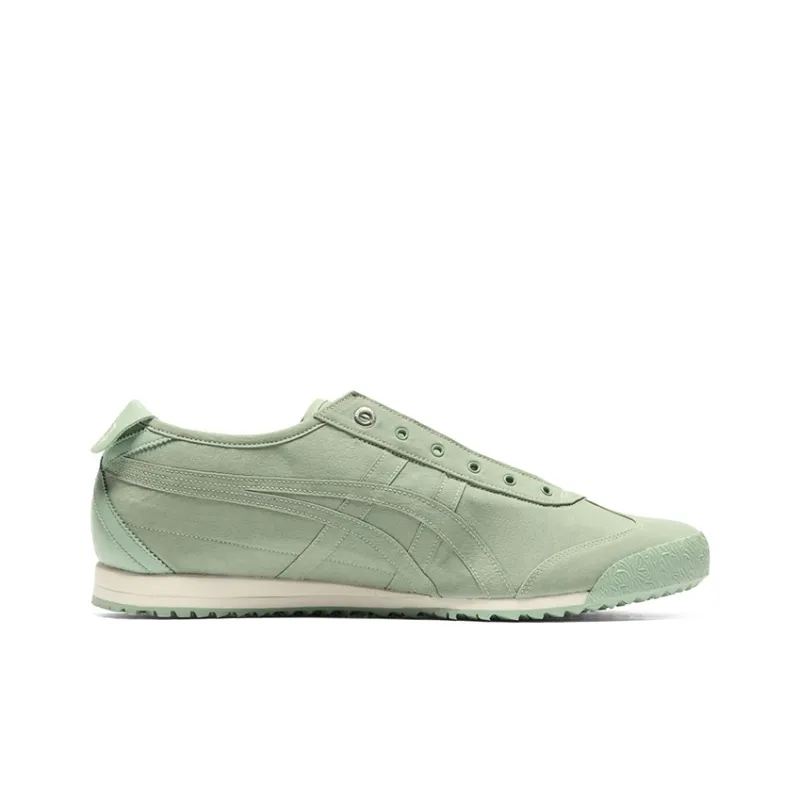 Onitsuka Tiger MEXICO 66 SLIP ON Low Top Casual Shoes Unisex Green-1