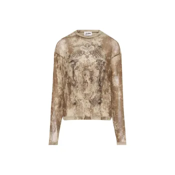 Jean Paul Gaultier T Shirts Unisex Light Umber