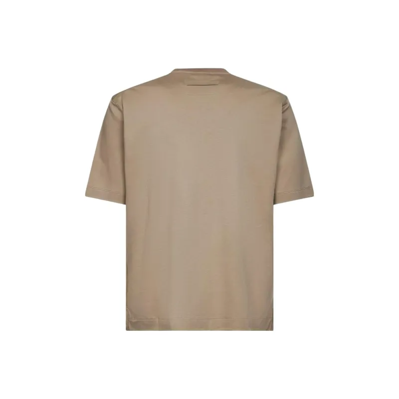 Ermenegildo Zegna T Shirts Men Taupe-1