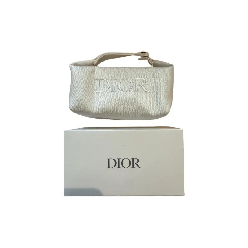 DIOR Beige Dumpling Storage Bags Portable-1