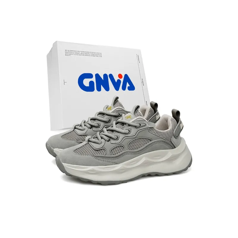 GNVA Wear-Resistant Low-Top Chunky Sneakers Unisex Box-6