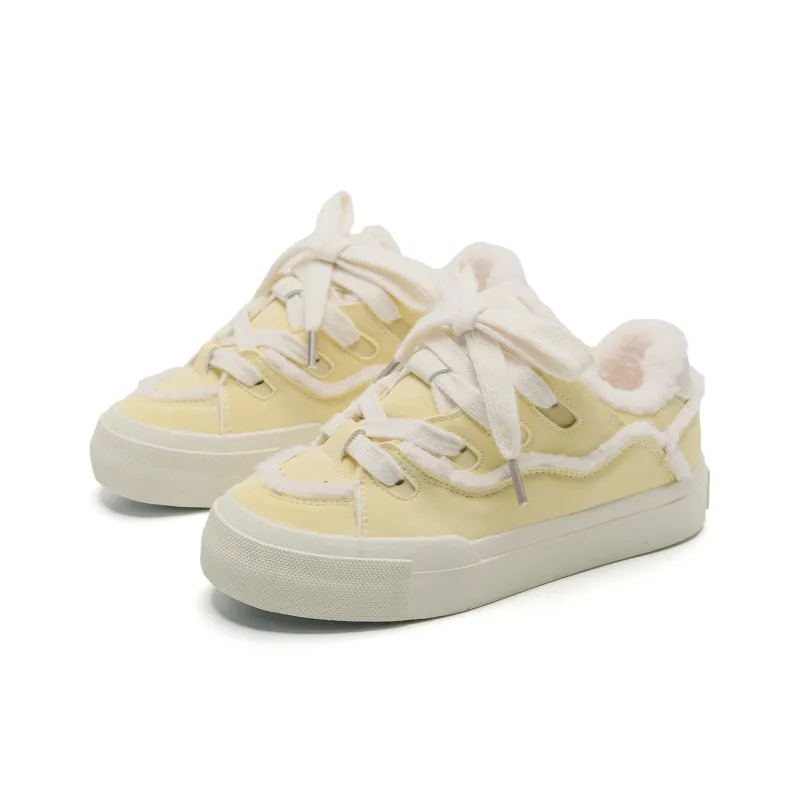 XPQ Coverage Warm Anti-Slip And Wear-Resistant Low-Top Skateboard Shoes Women's-9