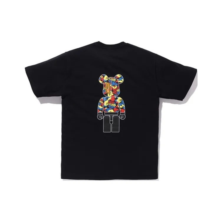 Bape X Medicom Toy Camo Bear Tee-1