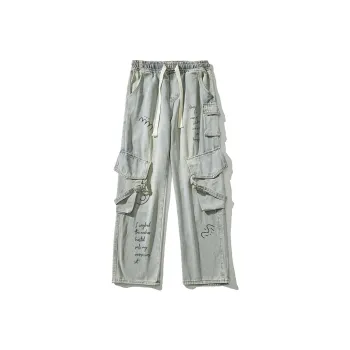 Qnxeey Jeans Unisex
