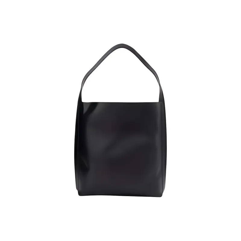 CALVIN KLEIN Synthetic Material Handbag Shoulder Bag Medium Size Women's Black-0