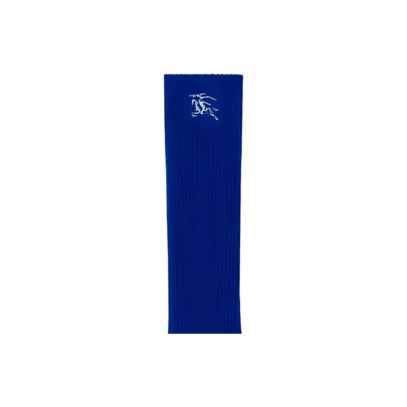 Burberry FW23 Knee-High Socks Women's 1 Pack Blue-1