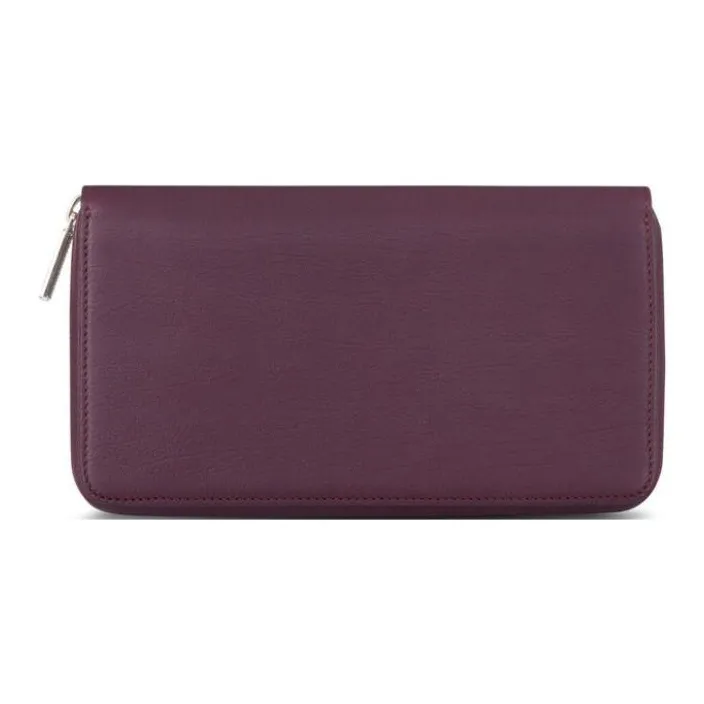 STEFANO RICCI Calfskin Wallet Women's Fuchsia-2