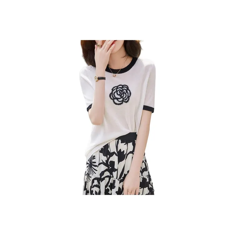 BILISISHANYANG T Shirts Women's White-0