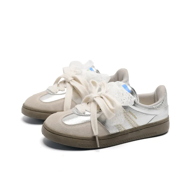 Circle Small Coverage Abrasion Resistant Lightweight Low Top Skateboard Shoes Women's-8