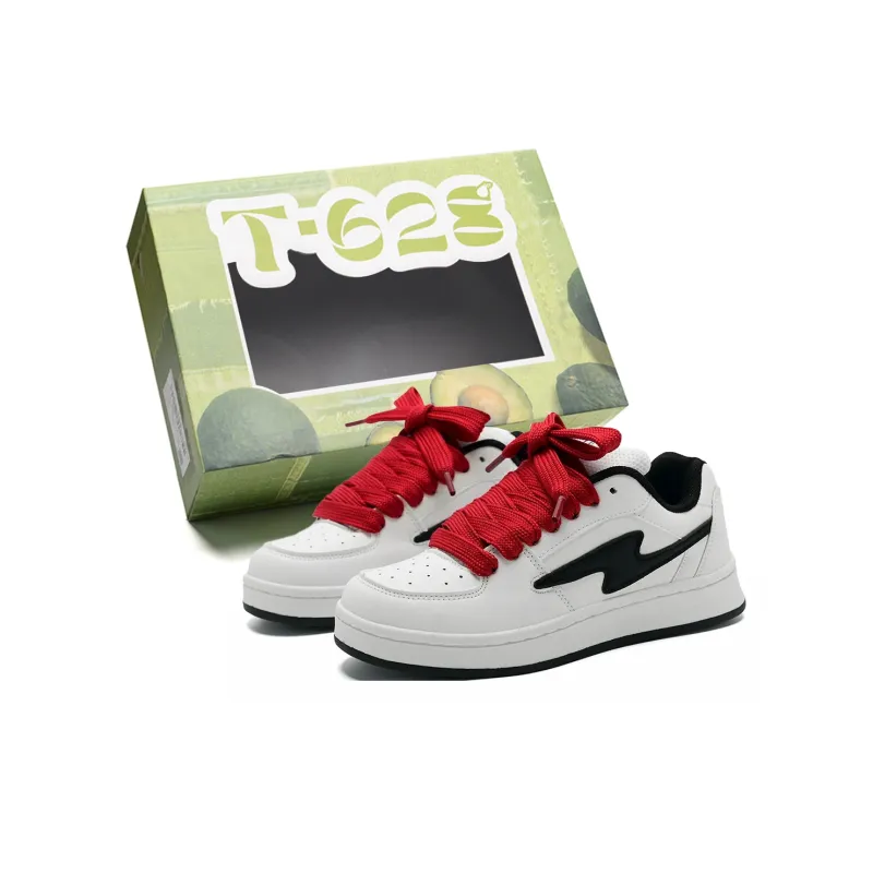 T628 Puffy Shoes Cushioned Wear-Resistant Lightweight Breathable Slip-Resistant Low-Top Skateboard Shoes Unisex-52