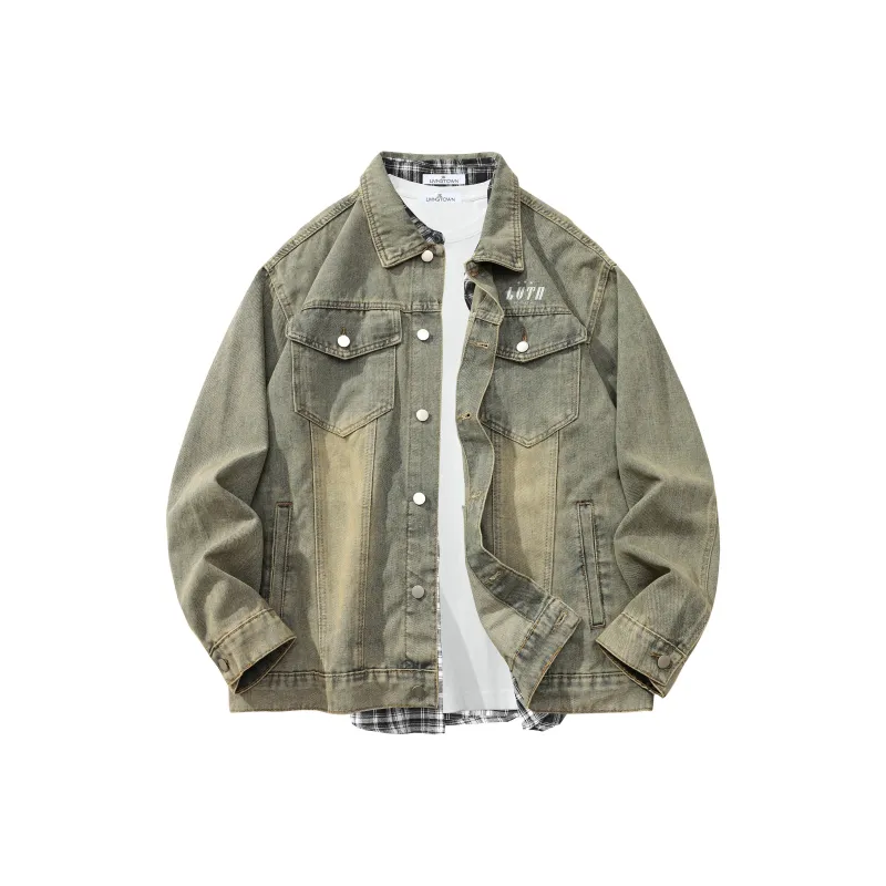 LIVINGTOWN Denim Jackets Unisex-5