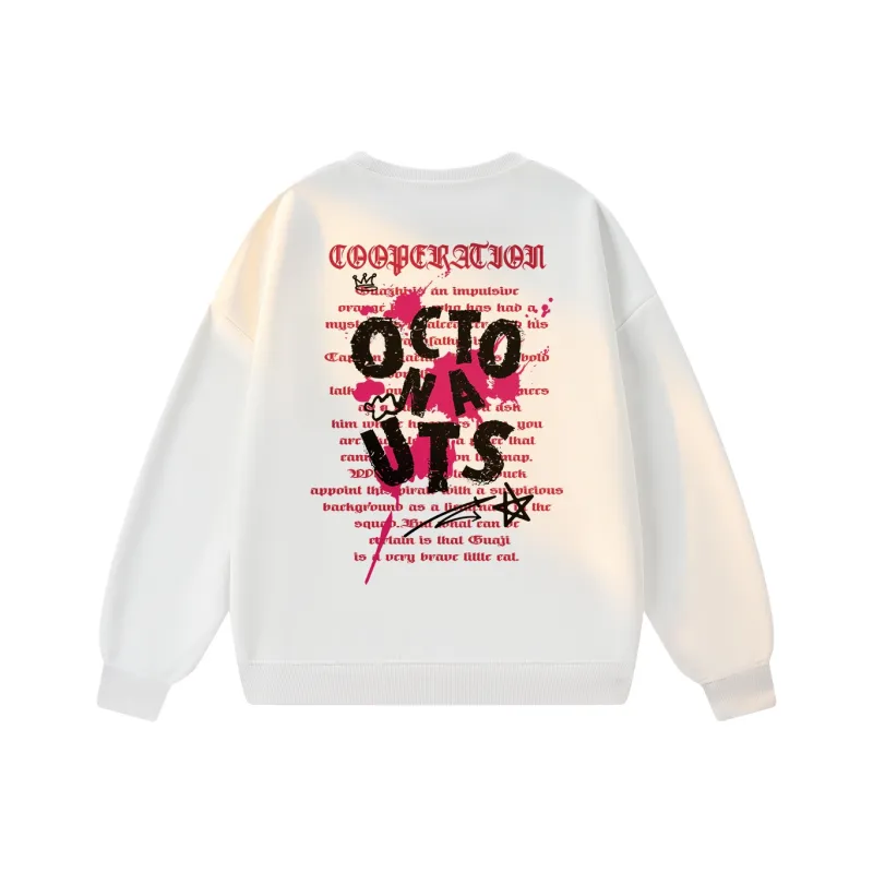 Small Columns Under The Sea Sweatshirt Unisex-0