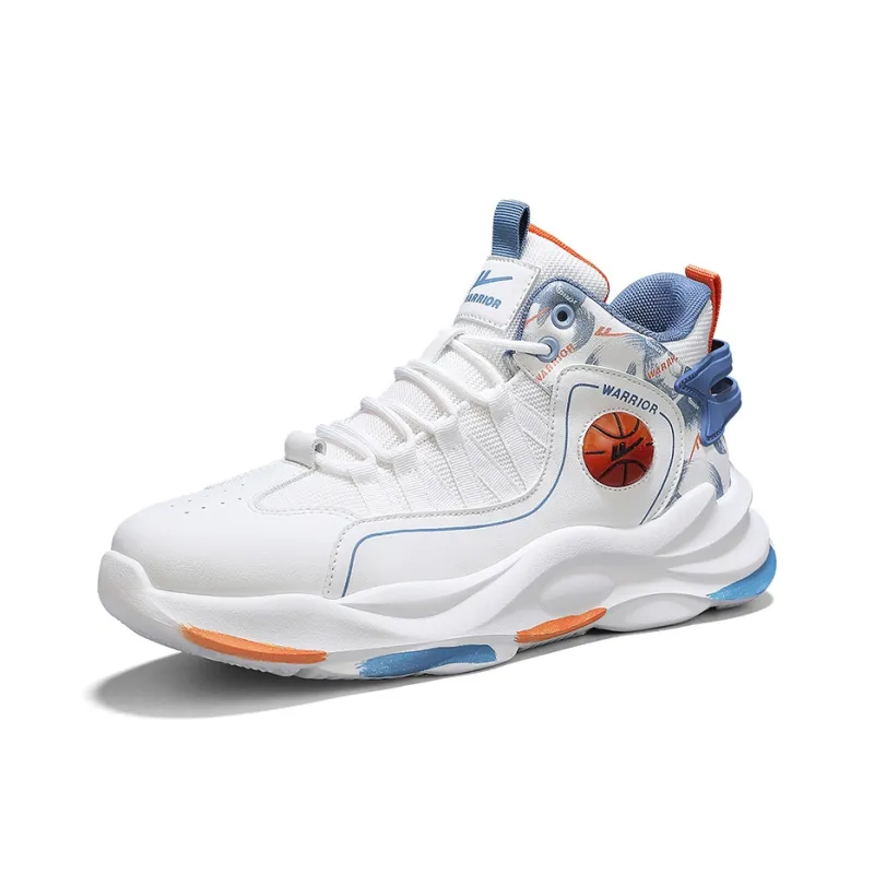 Warrior Cushioning Anti-Rollover Slip-Resistant Basketball Shoes Men's-8