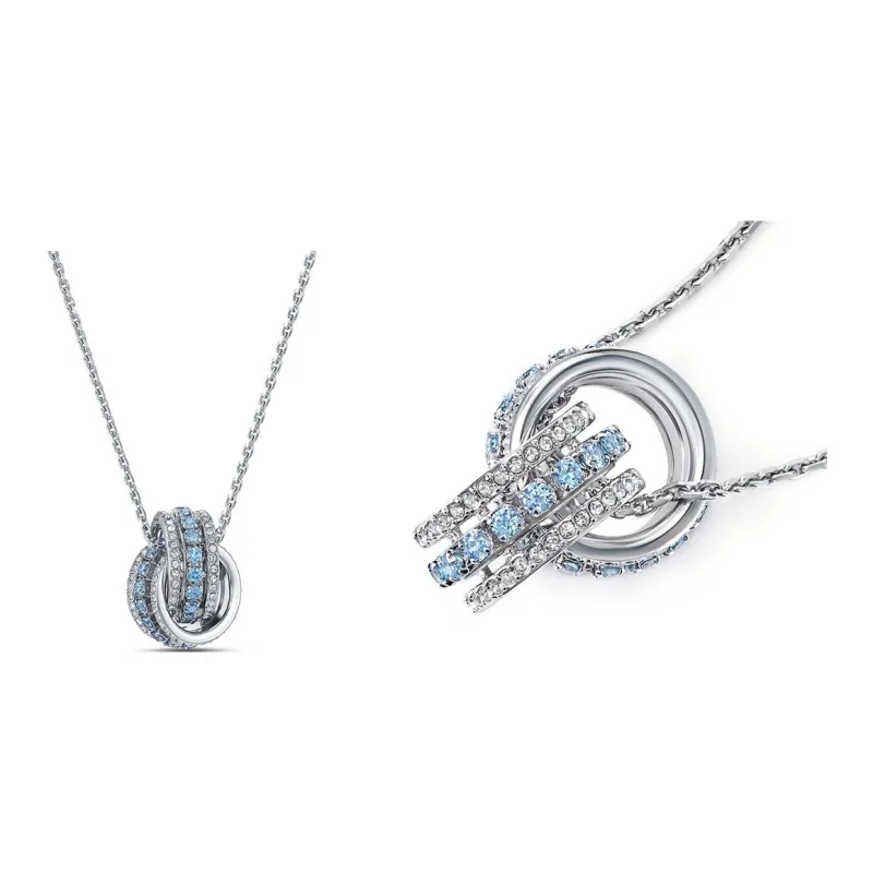 Swarovski Silver Plated Alloy Necklaces Women's-2