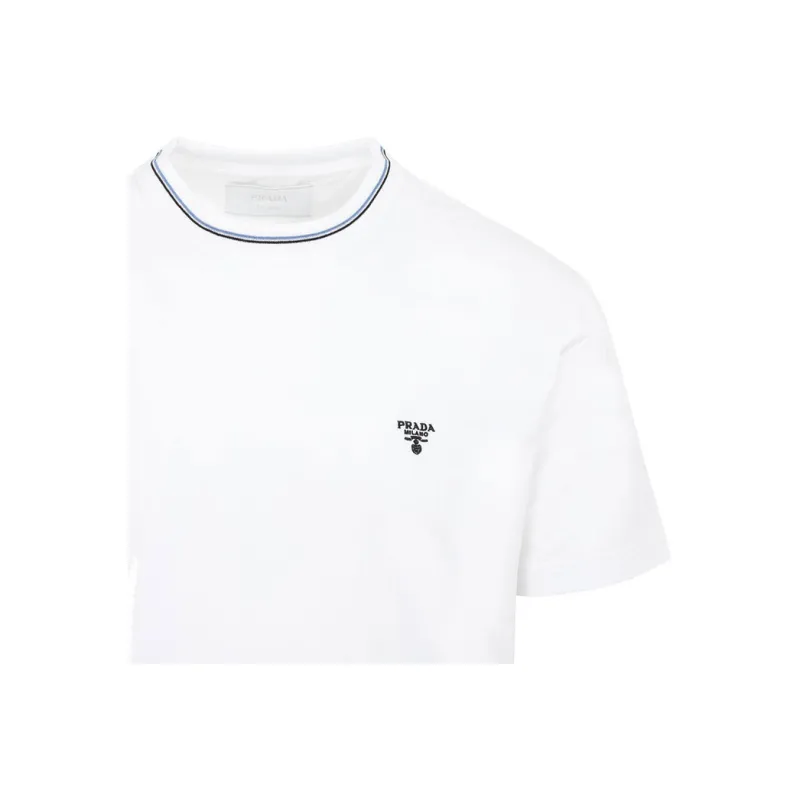 PRADA T Shirts Men White-4
