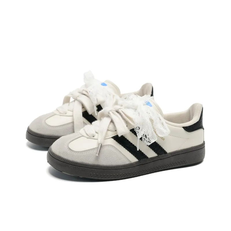 Circle Small Coverage Abrasion Resistant Lightweight Low Top Skateboard Shoes Women's-2