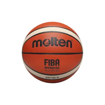 Molten Size 6 Indoor Outdoor Universal Basketball PU Beige Orange