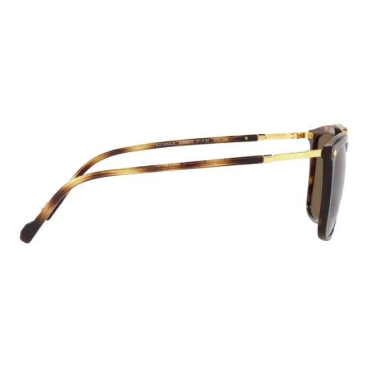 VOGUE Metal Acetate Aviator Sunglasses Men's Tortoiseshell-2