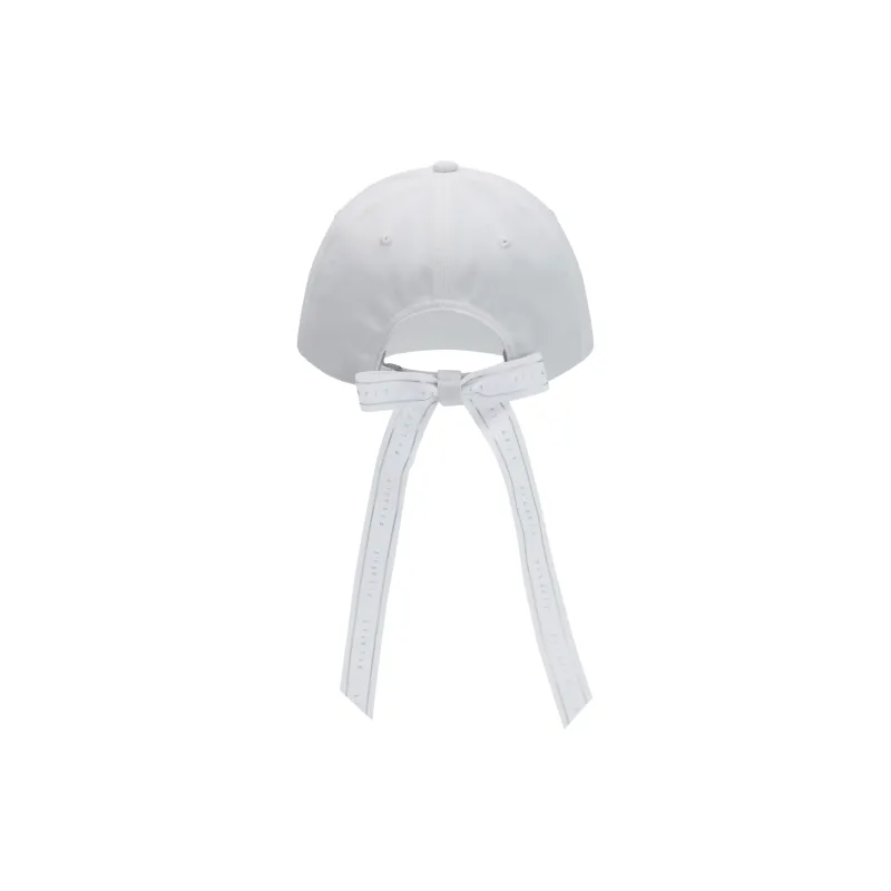 FILA Athletics Polyester Baseball Caps Women's Standard White-1