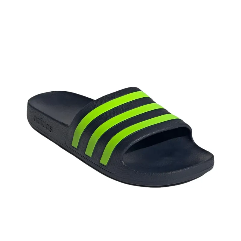 Adidas Adilette Aqua EVA Slip Resistant Abrasion Resistant Slide Slippers Unisex Blue Green-2