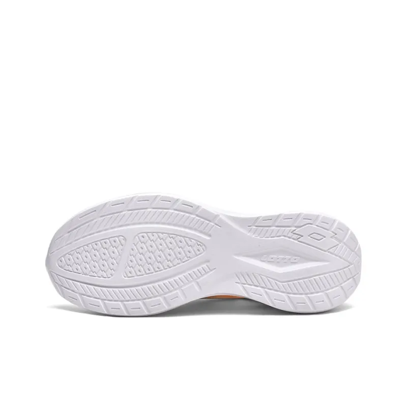 LOTTO Cushioning Rebound Abrasion Resistant Breathable Slip Resistant Low Top Training Running Shoes Men's White-4