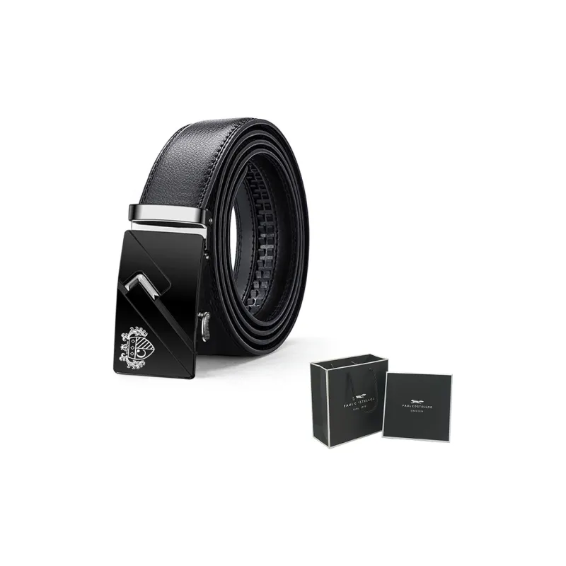 PAUL COSTELLOE Split Cow Leather Cow Split Leather Belts Unisex 3.5cm-7
