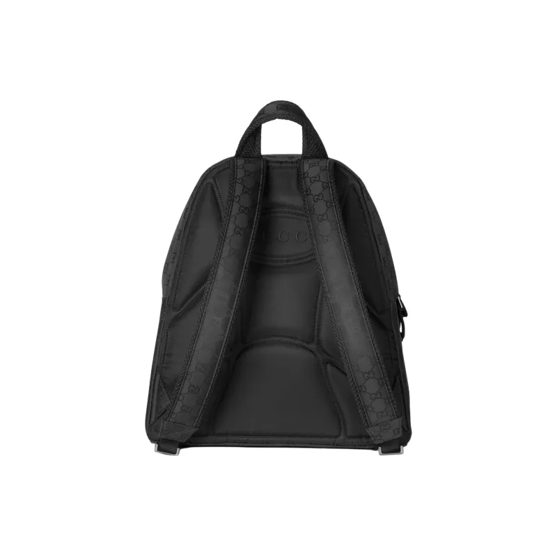 GUCCI Nylon Backpack Medium Size Men's Black-3