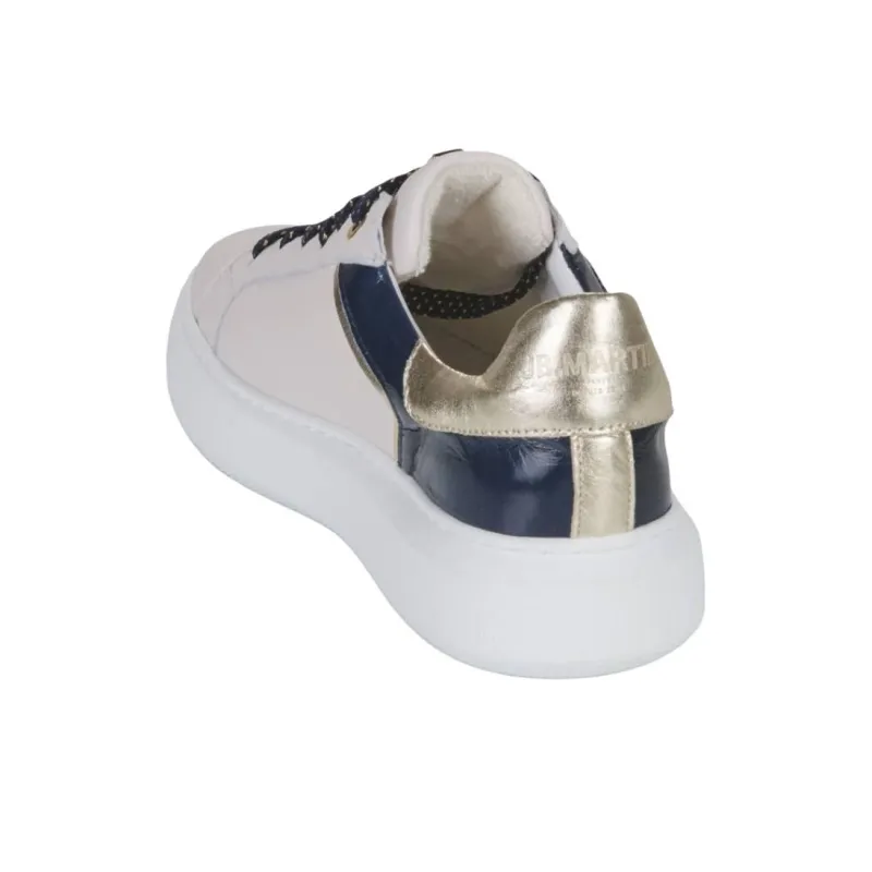 JB MARTIN Low-Top Skateboard Shoes Women's White-5