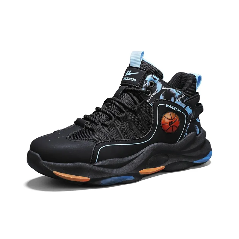 Warrior Cushioning Anti-Rollover Slip-Resistant Basketball Shoes Men's-15