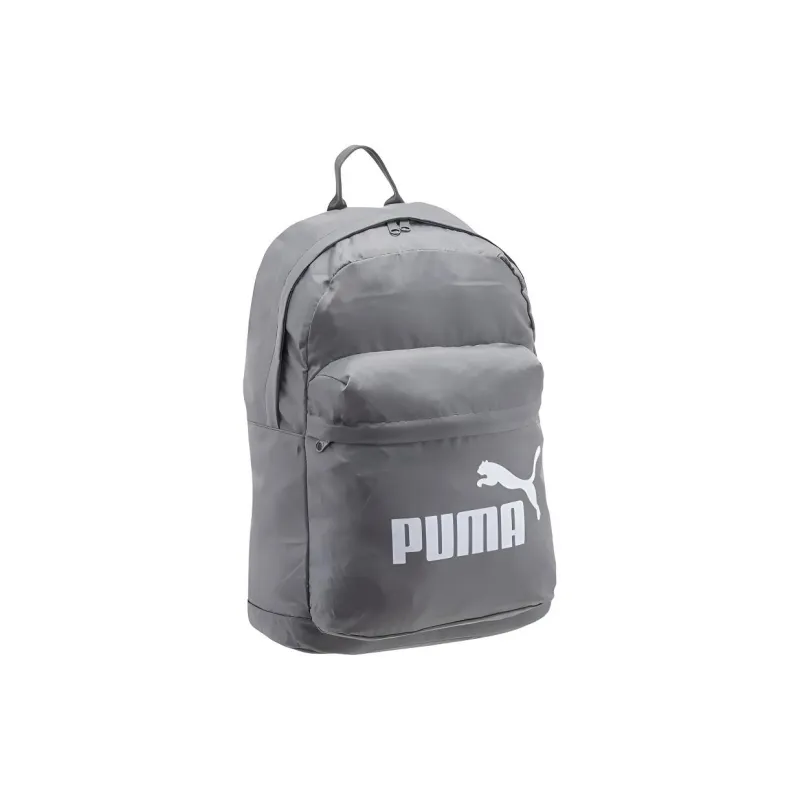 PUMA Nylon Fabric Backpack Regular Unisex Gray-1